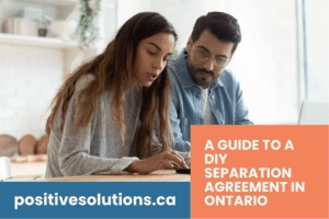 In Ontario, you can draft your own DIY separation agreement without a lawyer. Steps are outlined to ensure it holds up legally in court.