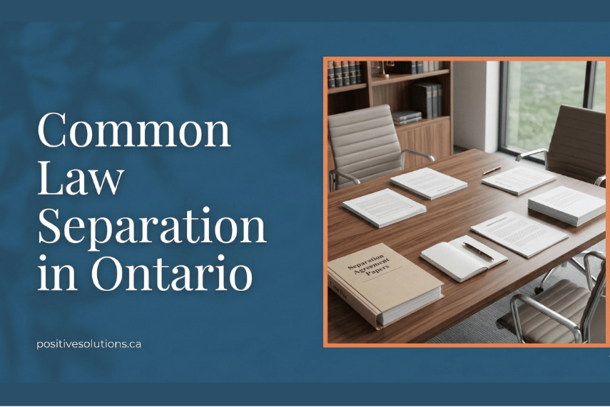 Common Law Separation in Ontario: What Brampton Couples Need to Know