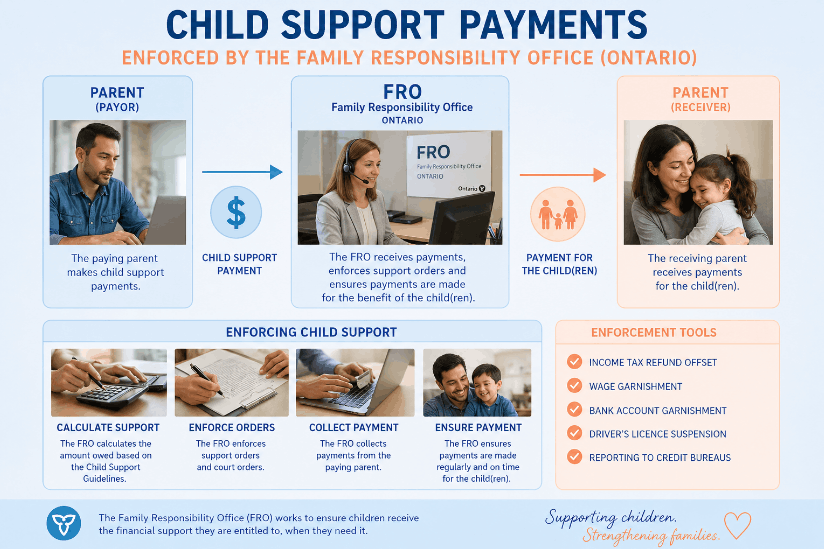Enforcing Child Support in Halton Hills: Understanding the FRO Process